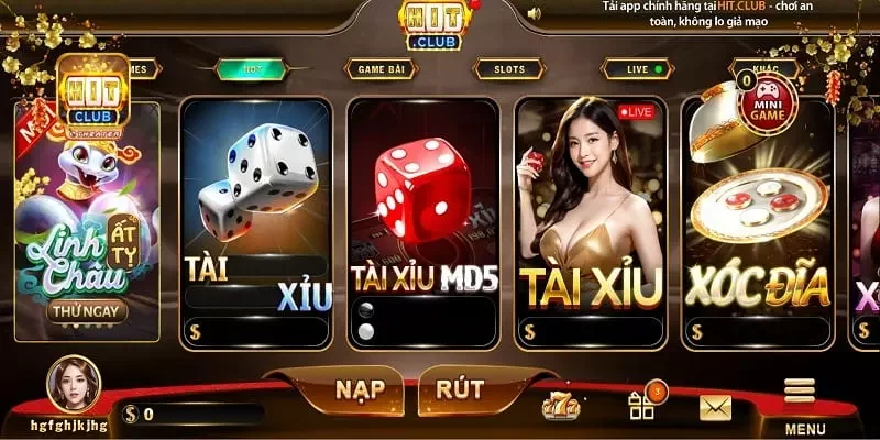 Trang chủ 10 Giao diện của Hitclub tương thích với rất nhiều thiết bị khác nhau